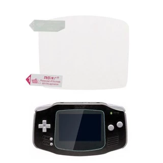 [GBA] ฟีล์มจอ กันรอยพลาสติก กันรอยกระจก สำหรับ GAMEBOY ADVANCE, เกมบอยแอดวาน กันรอย + แผ่นเช็ดจอ
