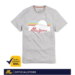 Mc Jeans เสื้อยืดผู้ชาย แขนสั้น สีเทา MTSZ166