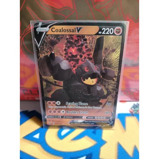 Pokemon Card "Coalossal V 098/185" ENG Vivid Voltage