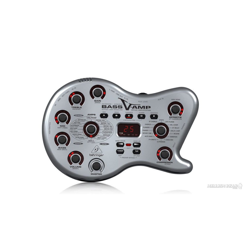 Behringer Lx1 B Bass V Amp The Behringer Bass V Amp Tone Toolbox For Bass Acoustic Electric Guitar And Keyboard Shopee Thailand