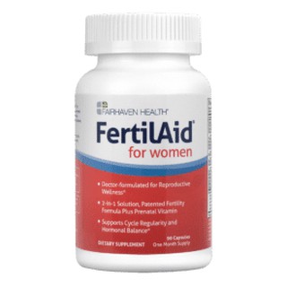 FertilAid for Women,สำหรับผู้หญิงเตรียมตั้งครรภ์90 แคปซูลทานได้1เดือน