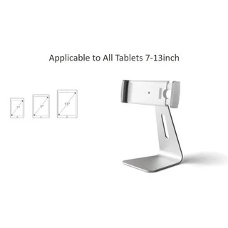 Loyverse POS ฐานAP7S อลูมินั่มสีเงิน POS-KIOSK เครื่องพิมพ์ Q90EC WiFi / USB ลิ้นชักเก็บเงินอัตโนมัติ ใช้กับทุกซอฟ