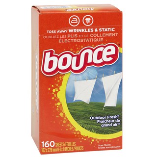 แผ่นหอมปรับผ้านุ่ม Bounce Dryer Sheets ใส่ในเครื่องอบผ้า