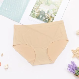💥LoveIs Bra💥 (N068) กางเกงชั้นในไร้ขอบลําลอง เซ็กซี่ พลัสไซซ์ ผ้าเรยอน ไร้รอยต่อ สําหรับผู้หญิง