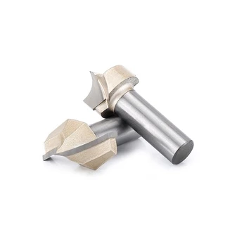 เครื่องมือแกะสลักคาร์ไบด์ Cnc Router Bit 1/2 Shank สําหรับงานไม้