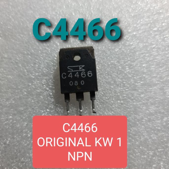 ทรานซิสเตอร์ C4466 2Sc C 2 Sc 4466 Kw 1 ต้นฉบับดี