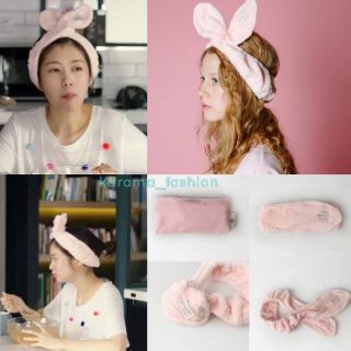 Fluffy bunny headband ที่คาดผมบันนี่สไตล์เกาหลี