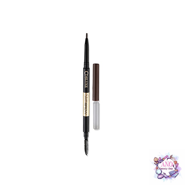 รุ่นใหม่ Cosluxe Slimbrow Pencil เขียนคิ้วเนื้อฝุ่นอัดแข็ง