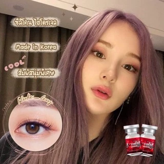 คอนแทคเลนส์ ตาหวาน Caroline brown/gray (ขนาดโต)ใส่สบายตา สวยมากเลยคร่า💕 Lovelyplus ของแท้จากเกาหลี
