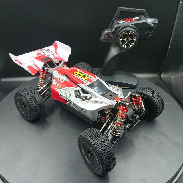 รถบังคับวิทยุ ระบบไฟฟ้า Buggy ตัวเทพ 1/14 แรงม๊ากกก 60 Km/h  4WD WL Toys XKS 144001  Driving  โช็คให