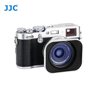 JJC LH-JX100FII เลนส์ฮูดสำหรับกล้อง Fuji x100 ทุกรุ่น ขนาด 49MM สีเงิน