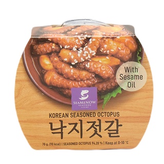 ซีมีนาว หมึกยักษ์ปรุงรส 70 กรัมSEAMENOW SEASONED OCTOPUS 70 G.