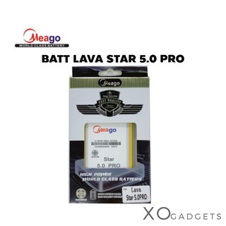 Meago แบตเตอร์รี่ LAVA PRO STAR 5.0 แบต LAVA PRO STAR 5.0 มี มอก. (รับประกัน 1 ปี )