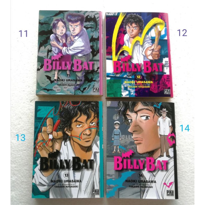 ไ่ม่ใช่ภาษาอังกฤษ Set 4 เล่ม การ์ตูน 4 เล่ม Billy Bat - Comic book