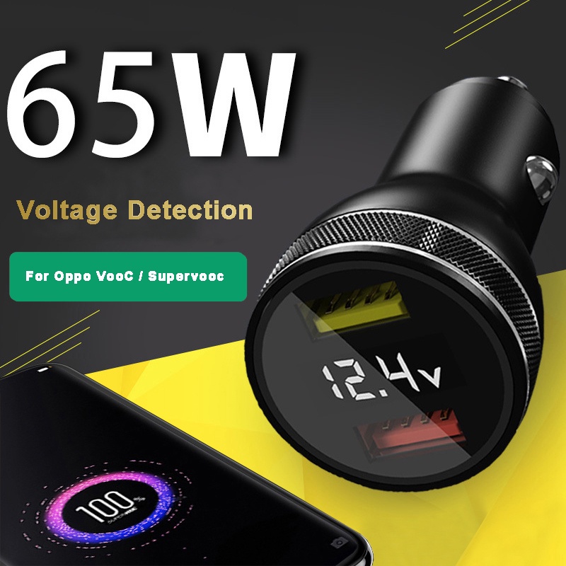 65w SUPERVOOC 2.0 SuperDart +22.5W สายชาร์จเร็วในรถยนต์ 6.5A สายเคเบิล Type-C สําหรับ OPPO Realme GT OnePlus