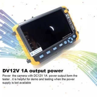 ใหม่อัพเกรด 5นิ้วTFT LCD HD 8MP TVI AHD CVI CVBSความปลอดภัยจอภาพIn Oneกล้องวงจรปิดTesterอินพุตHDMI VGA IV8W