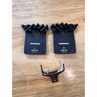 ผ้าเบรค ดิสเบรค จักรยานเสือภูเขา shimano L05A-RF /  BP-L05A-RF RESIN