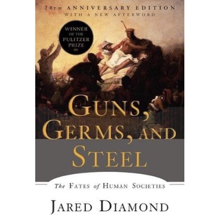 หนังสือภาษาอังกฤษ Guns, Germs, and Steel: The Fates of Human Societies by Jared Diamond