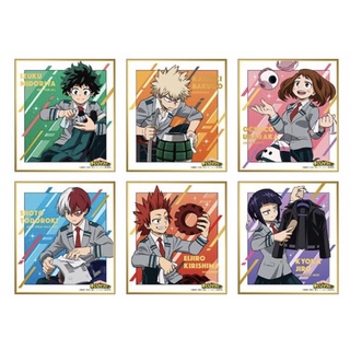 (เลือกลาย) My Hero Academia Foiled Mini Shikishi ชิกิชิ มายฮีโร่