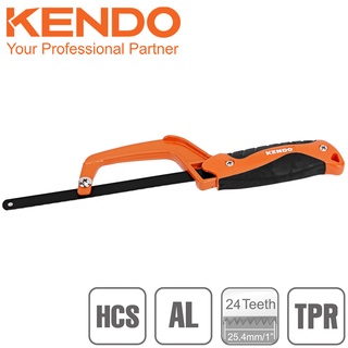 KENDO 30575 โครงเลื่อย Mini อลูมิเนียม 250mm (10")