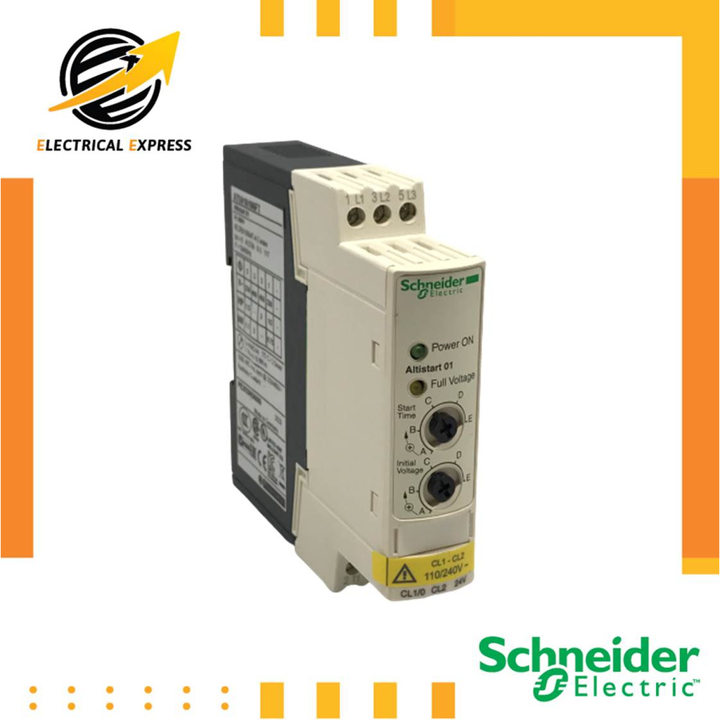 ATS01N106FT/6A/อุปกรณ์ควบคุมสตาร์ท/ซอฟสตาร์ท/Soft starters/ชไนเดอร์/Schneider/ATS01/1HP 1P 220V/1-4H