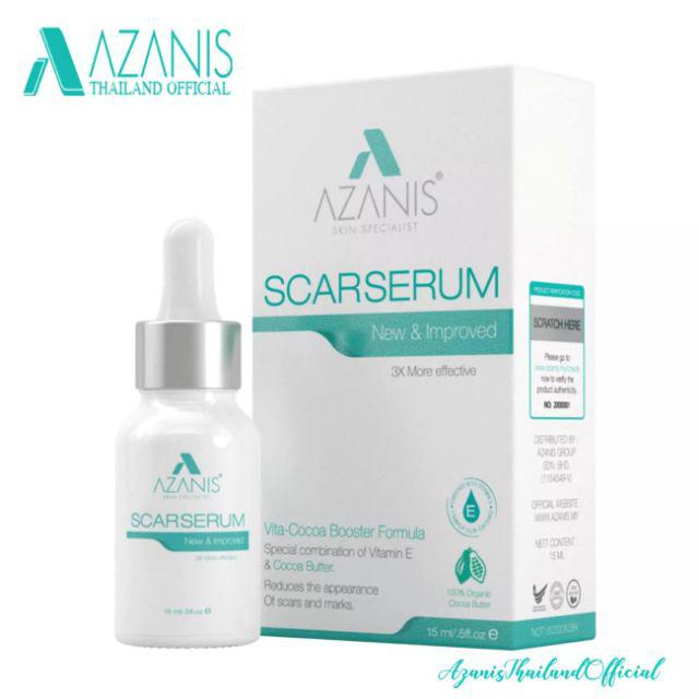 เซร มลบรอยแผลเป น ท กชน ด อ ส กอ ใส ผ าต ด หล มส ว รอยดำ รอยแดง Azanis Scar Serum Shopee Thailand