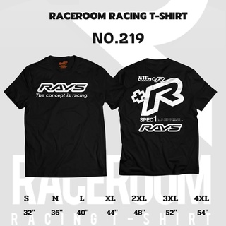 📌เสื้อซิ่ง RAYS งานสกรีนพรีเมี่ยม ใส่สบายไม่ร้อน เสื้อยืด No.219