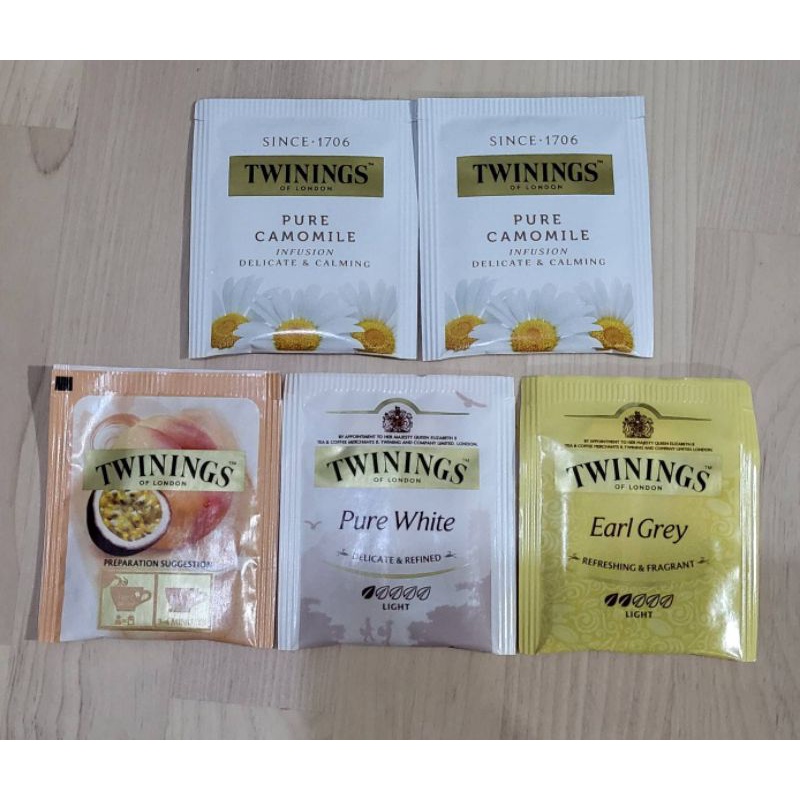 แบ่งขายเป็นซอง หมดอายุ12/2023คะ Twinings Tea ชา ทไวนิงส์ ชนิดซอง 2 กรัม เลือกได้เลยคะ