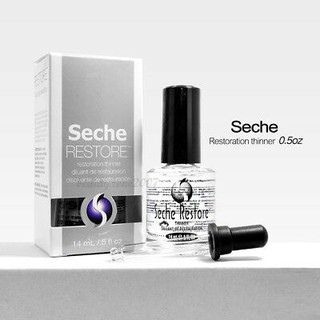 Seche Restore Thinner 14ml  น้ำยาเติมสีทาเล็บและท็อปโค้ท ทำให้สีทาเล็บที่เริ่มหนืดและข้นให้กลับมาใช้ได้เหมือนเดิม