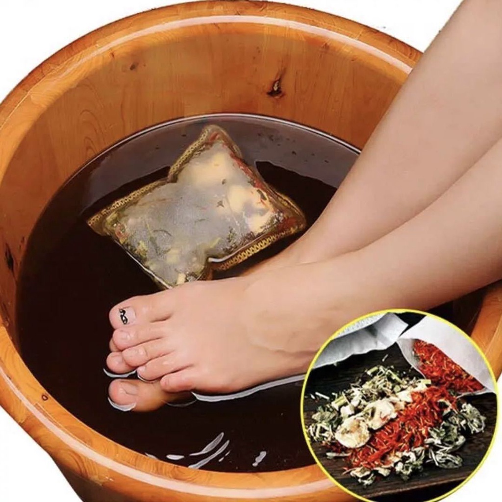 TONG REN TANG สมุนไพรจีนแช่เท้า แก้ปวดเท้า คลายเส้นตึง เส้นยึด เหน็บชา รองช้ำ ตะคริว ผ่อนคลาย ปวดตามข้อ - รูปที่ 3