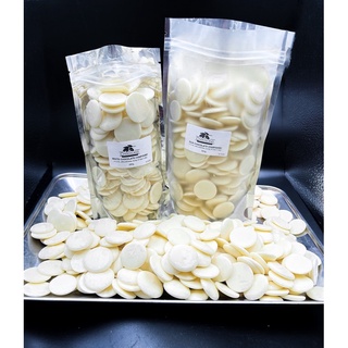 ‼️พร้อมส่ง‼️ White Chocolate Compound ไวท์ช็อกโกแลตเม็ดกระดุม คอมพาว