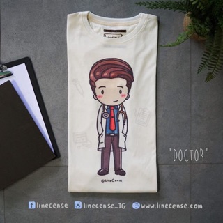 เสื้อคอตตอนลาย Doctor 💉