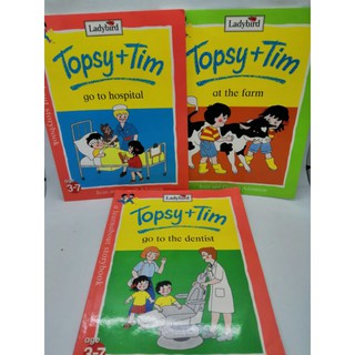 Topsy + Tim. Ladybird. A learn about story book ปกอ่อน ขนาดกลาง-102