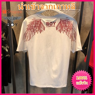 แท้จริง BoyLondon ยาวนำเข้าเสื้อยืดแขนสั้นม้าล่อเสื้อยืดผู้หญิงเสื้อยืดผ้าฝ้ายสตรีสตรี