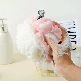 ใยถูตัว ใยขัดผิวคละแบบ 1 ชิ้น Bath Shower Loofah