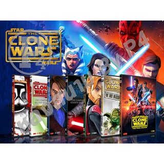 DVD การ์ตูนเรื่อง Star Wars : The Clone Wars 1-7สตาร์ วอร์ส สงครามโคลน ภาค1-7 (อังกฤษ - บรรยายไทย)