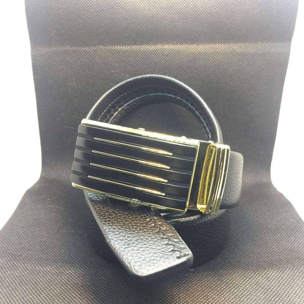 เข็มขัดผู้ชายหนังแท้ 100% - TL103A [คุณภาพ]