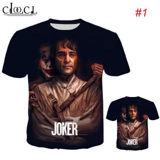 HX โจ๊กเกอร์ Joker DC Movie พิมพ์เสื้อยืด