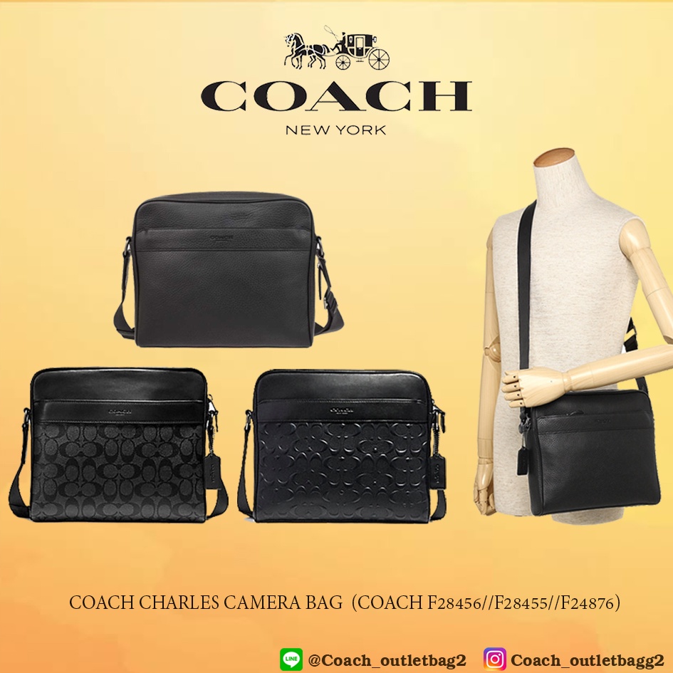 Coach  CHARLES CAMERA BAG IN SIGNATURE CANVAS