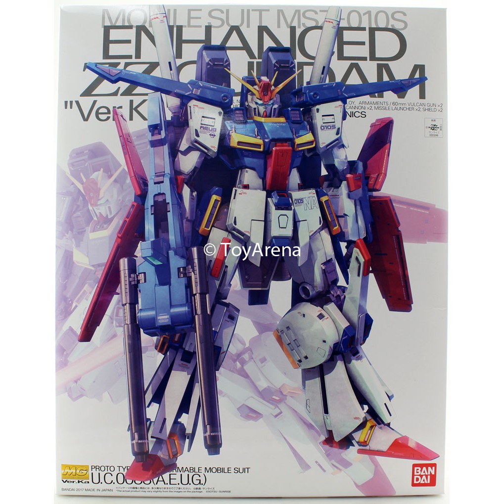 MG 1/100 Enhanced ZZ Gundam Ver.Ka.