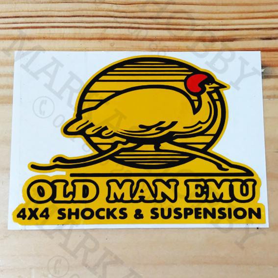 สติกเกอร์ ลาย Old Man Emu 4x4 Shocks &amp; Suspension สําหรับติดตกแต่ง