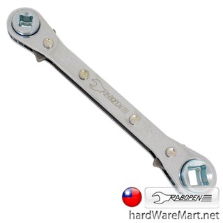 ประแจฟรี ขันสี่เหลี่ยม 3/8" RABOPEN RA0301001 wrench ratchet No.brand