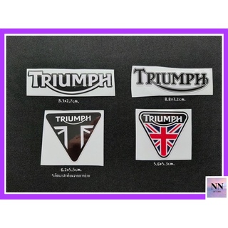 สติกเกอร์ Triumph (3M) สติกเกอร์บิ๊กไบค์ สติกเกอร์มอเตอร์ไซค์ สติกเกอร์ติดรถ [20]