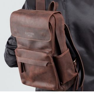 "THE BEST FRIEND" - 14" Leather Backpack