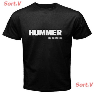 Sort.V NEW Hummer Like Nothing Else Car Adventure Logo Black T-Shirt Men Or VlX0 sale