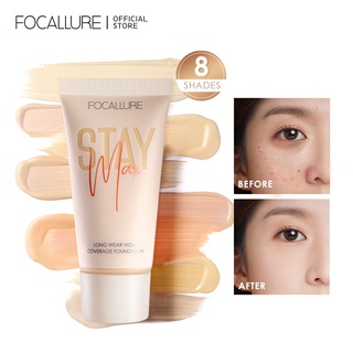 Focallure รองพื้น เนื้อแมตต์ รุ่น 18 Jam Untuk