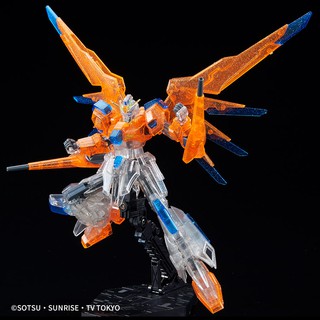 [Gundam Base Limited] HGBF 1/144 Scramble Gundam (Plavsky Particle Clear Ver.)