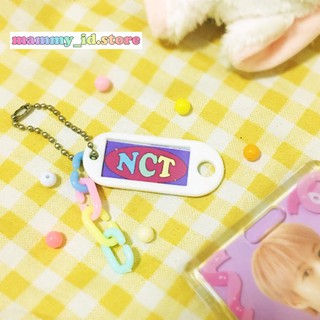 ✨💗NAME TAG NCT 💗✨ พวงกุญแจชื่อ NCT เวอร์ชั่นสีหวานน่ารัก 🌈💗✨