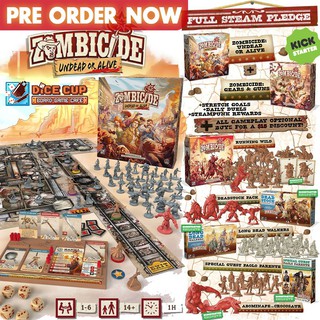 [พรีออเดอร์ ของแท้] Zombicide: Undead or Alive Kickstarter Board Game