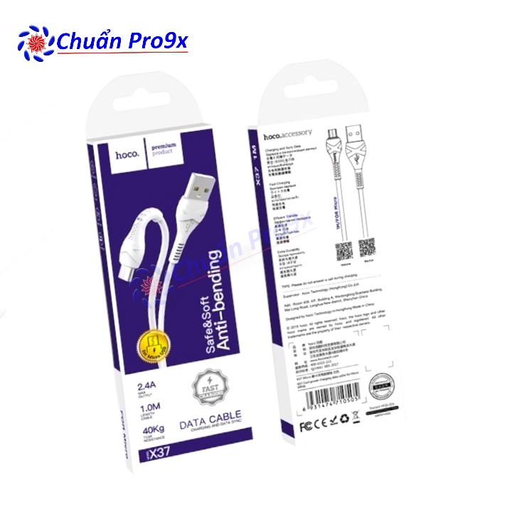 สายชาร์จ X37 - MICRO USB 1M